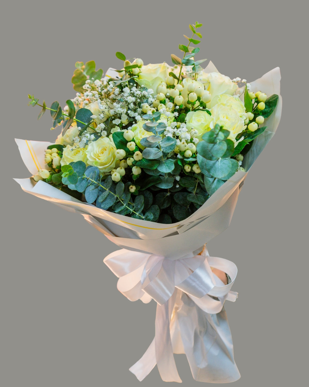 Ramo 25 Rosas Blancas