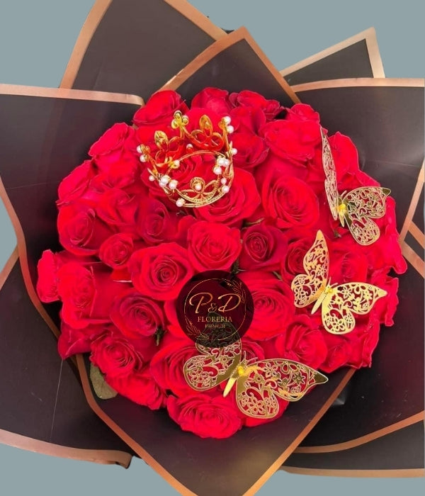 Ramo Buchón 50 Rosas