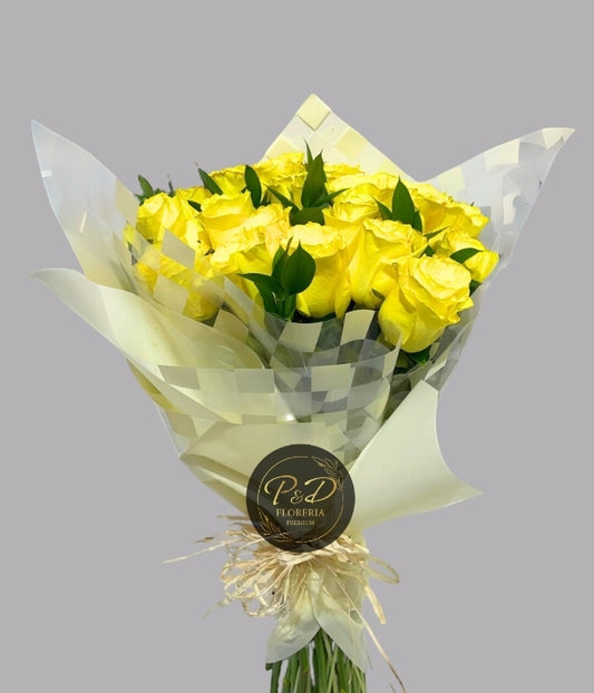 Ramo 20 Rosas Amarillas