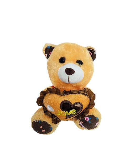Peluche Oso Café "Love"