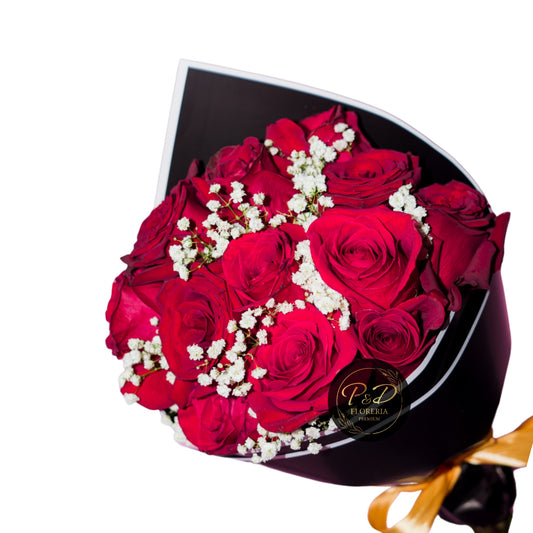 Ramo 15 Rosas Rojas