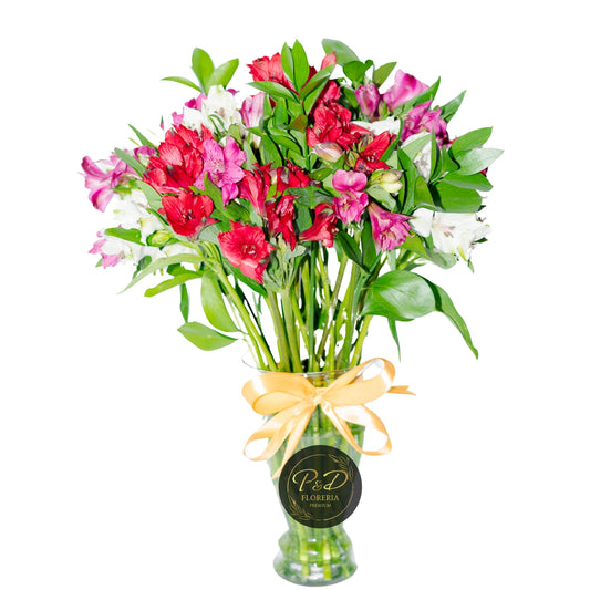 Florero 20 Astromelias