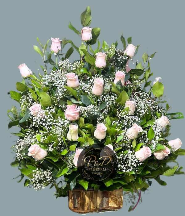 Arrimo Rosas Rosadas