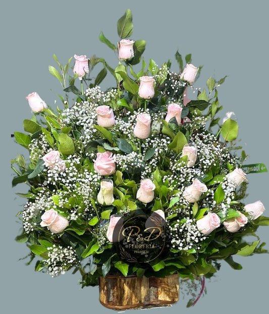 Arrimo Rosas Rosadas