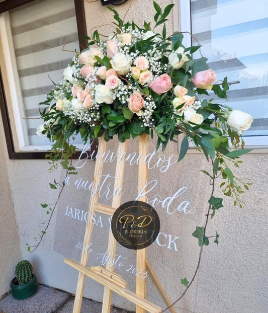 Atril Bienvenida Novios