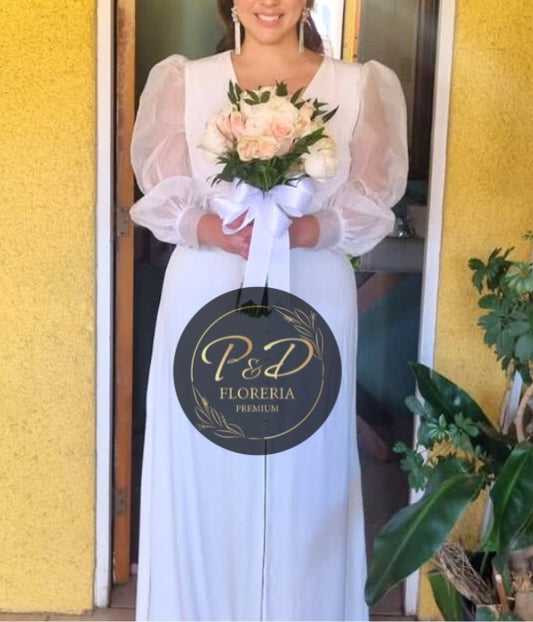 Ramo Novia Solo Rosas